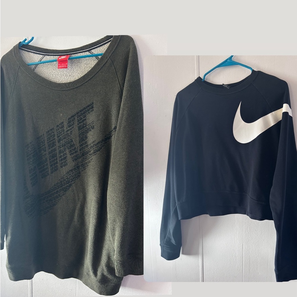 Two Nike pullovers